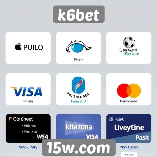 Comparação de métodos de pagamento disponíveis no k6bet